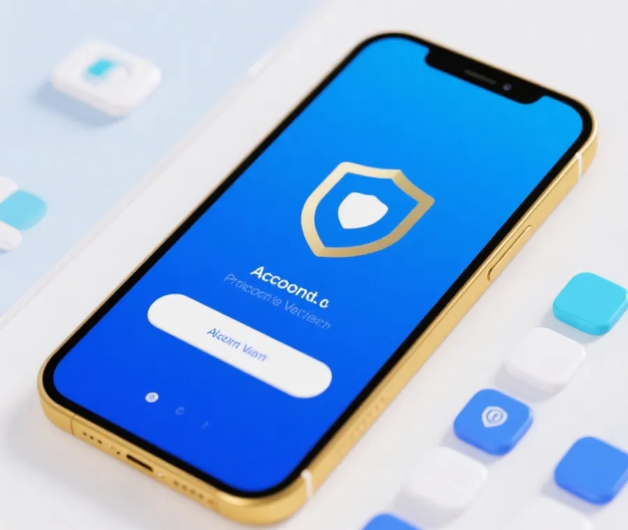 Account security and privacy illustration